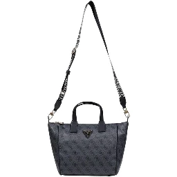 Gray Polyethylene Handbag