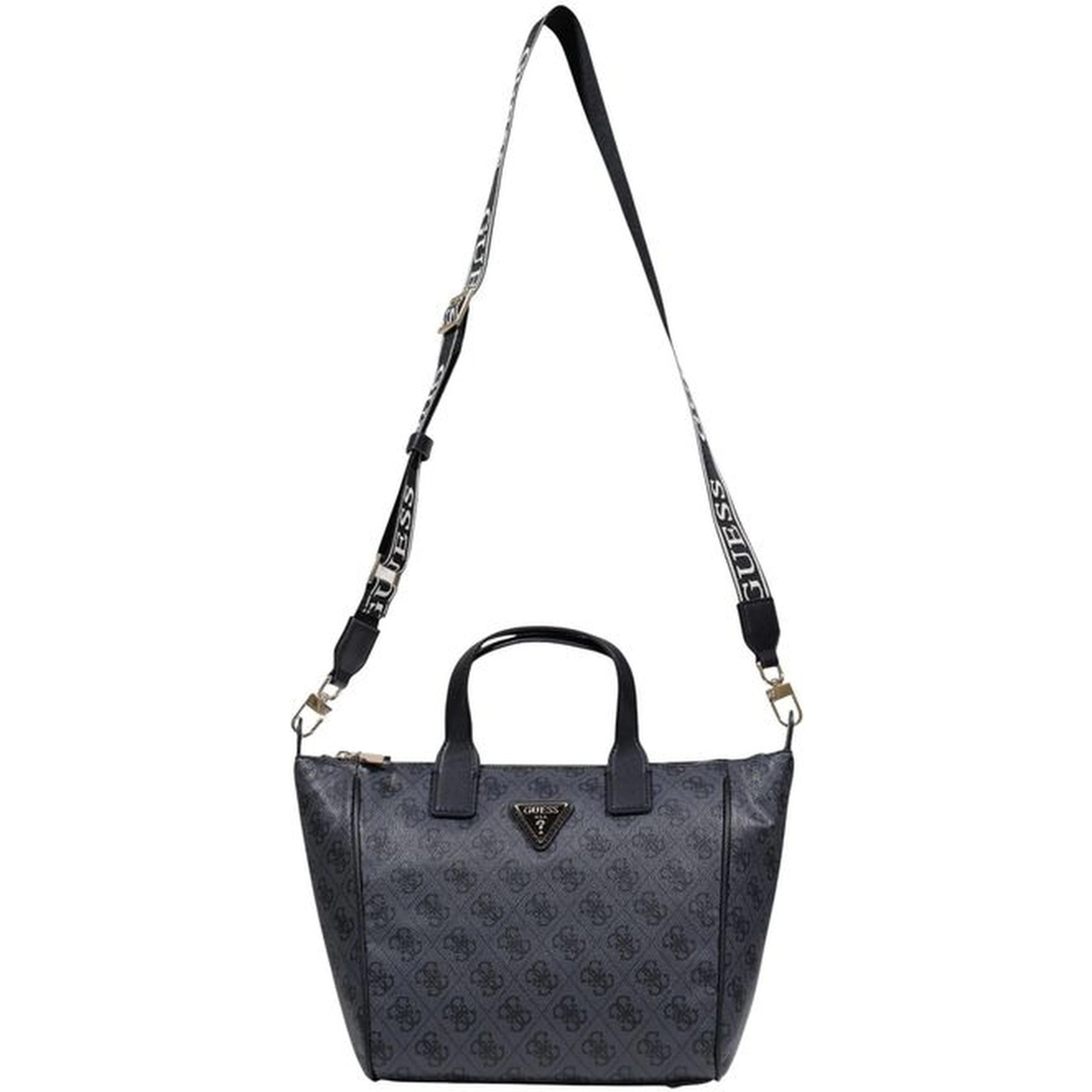 Gray Polyethylene Handbag