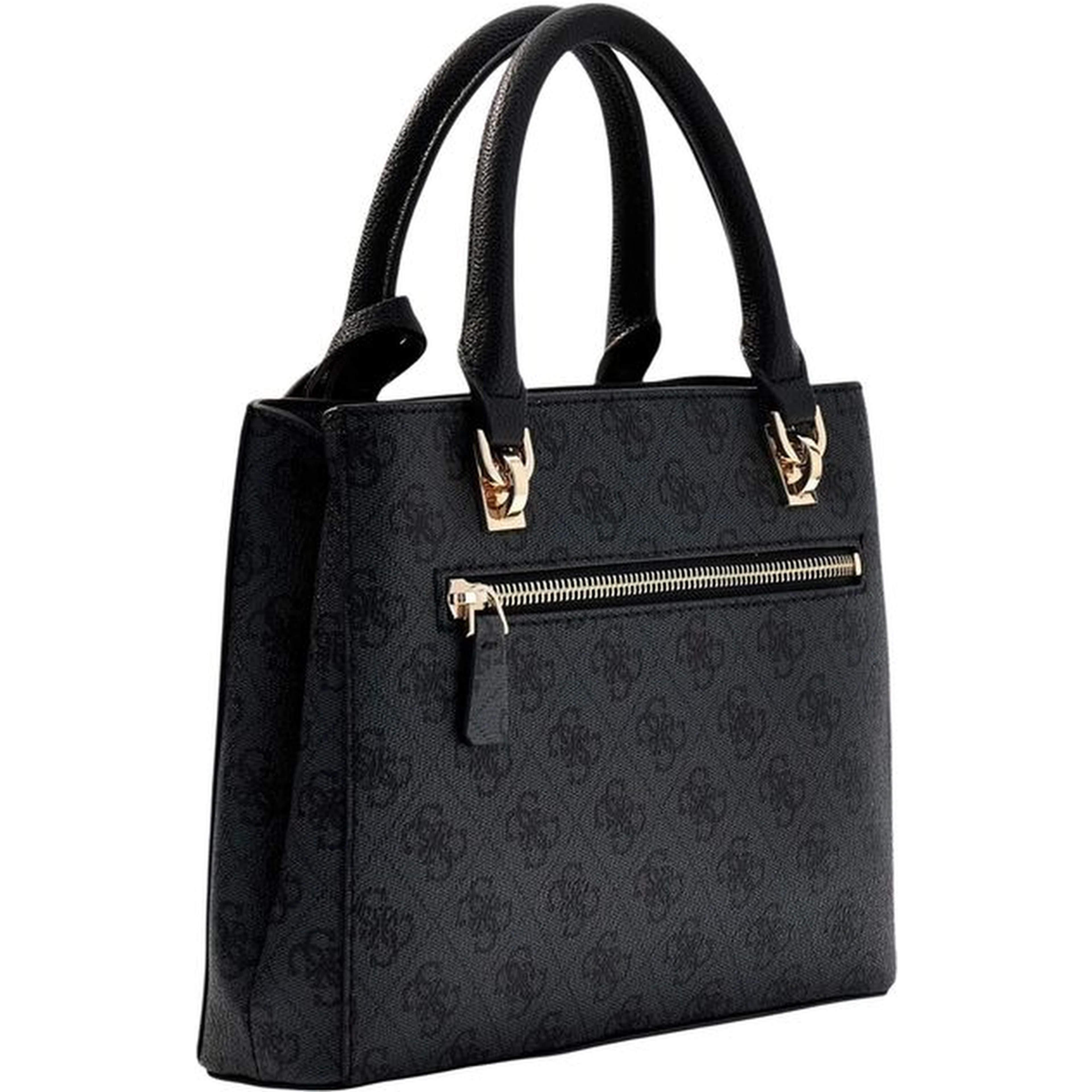 Gray Polyethylene Handbag