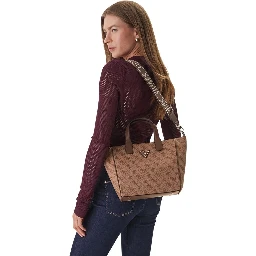 White Polyethylene Handbag