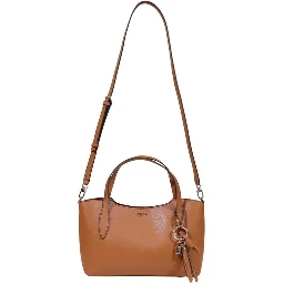 Beige Polyethylene Handbag