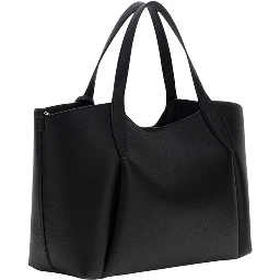 Black Polyethylene Handbag