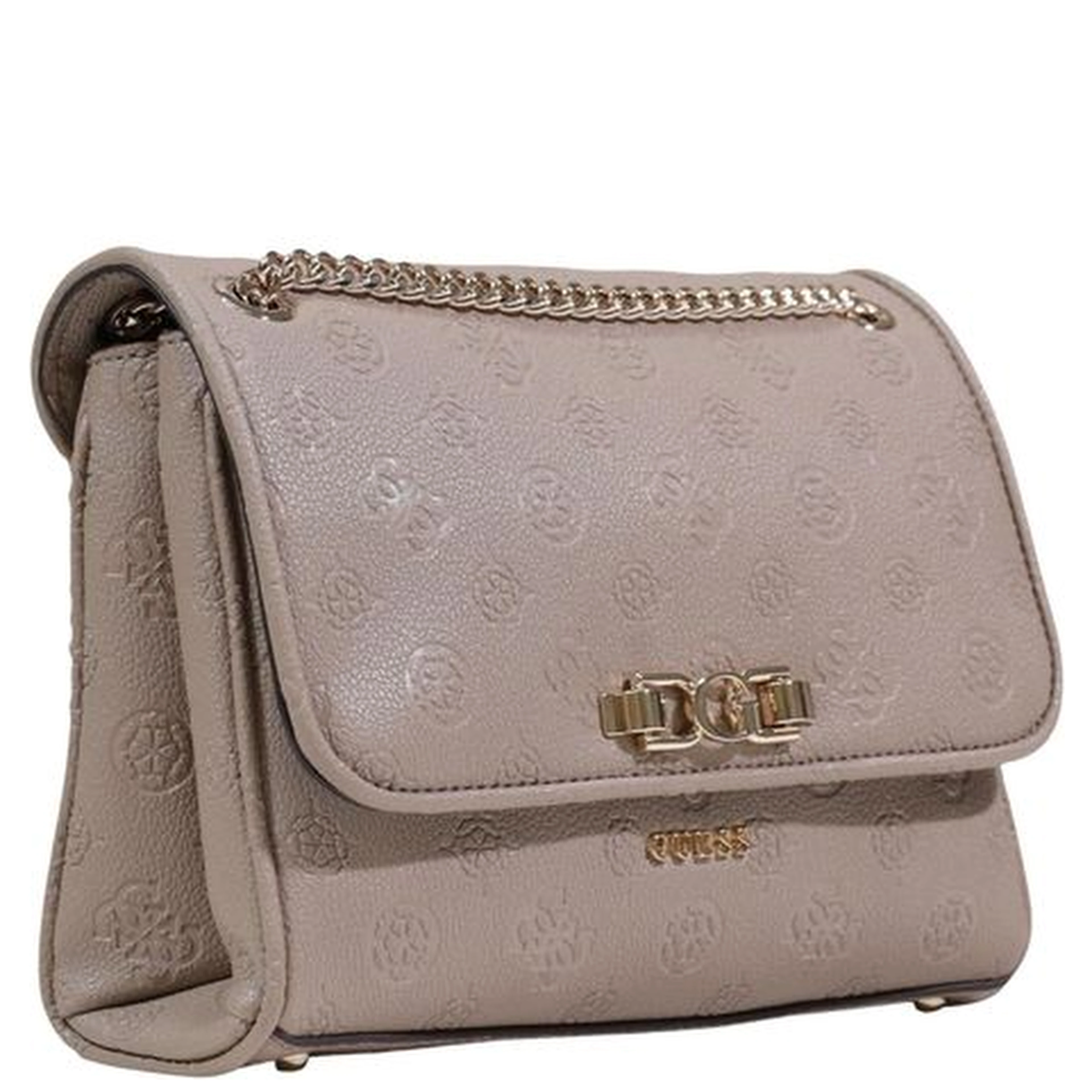 Beige Polyethylene Handbag