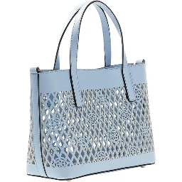 Blue Polyethylene Handbag