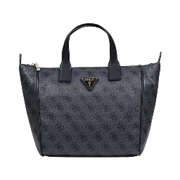 Gray Polyethylene Handbag