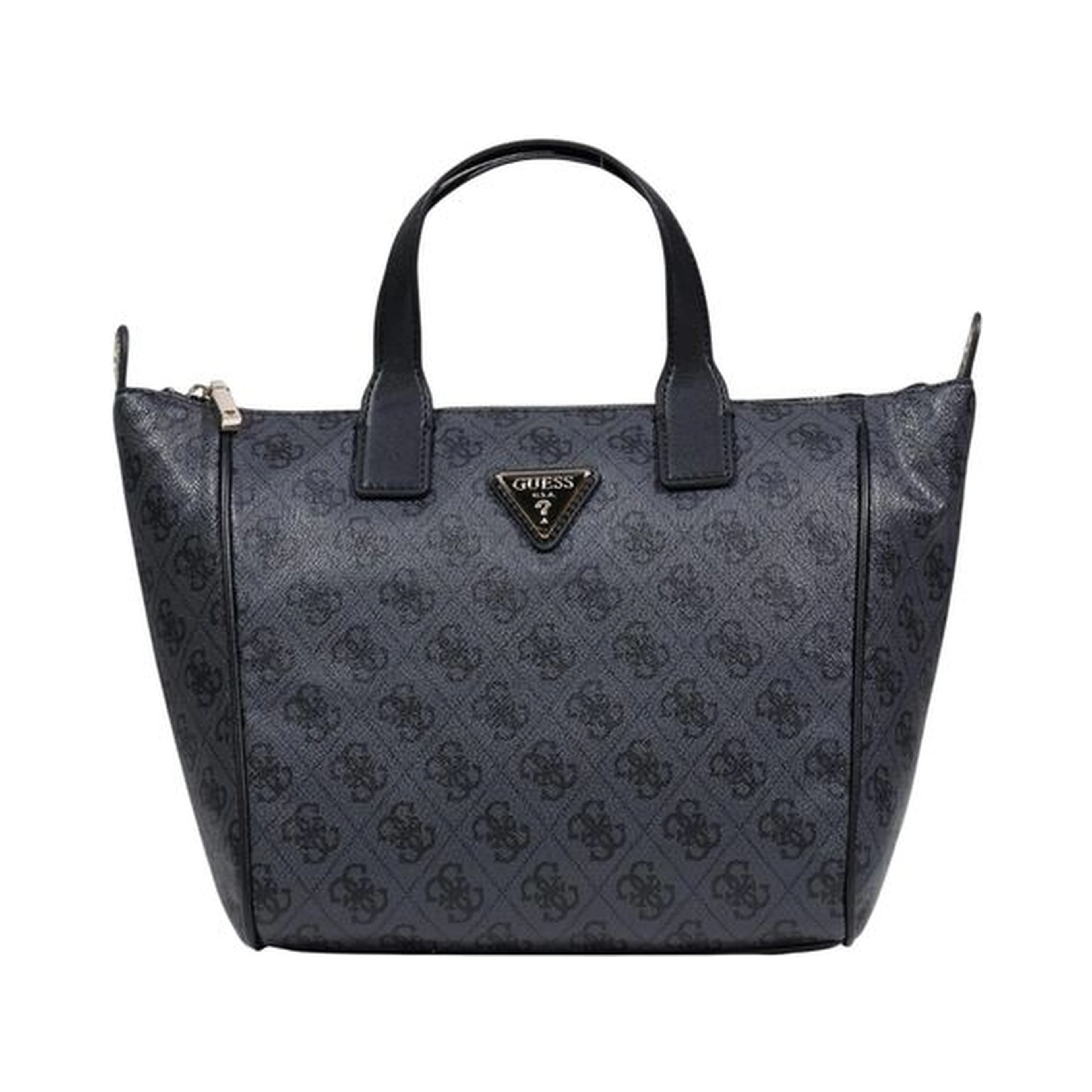Gray Polyethylene Handbag