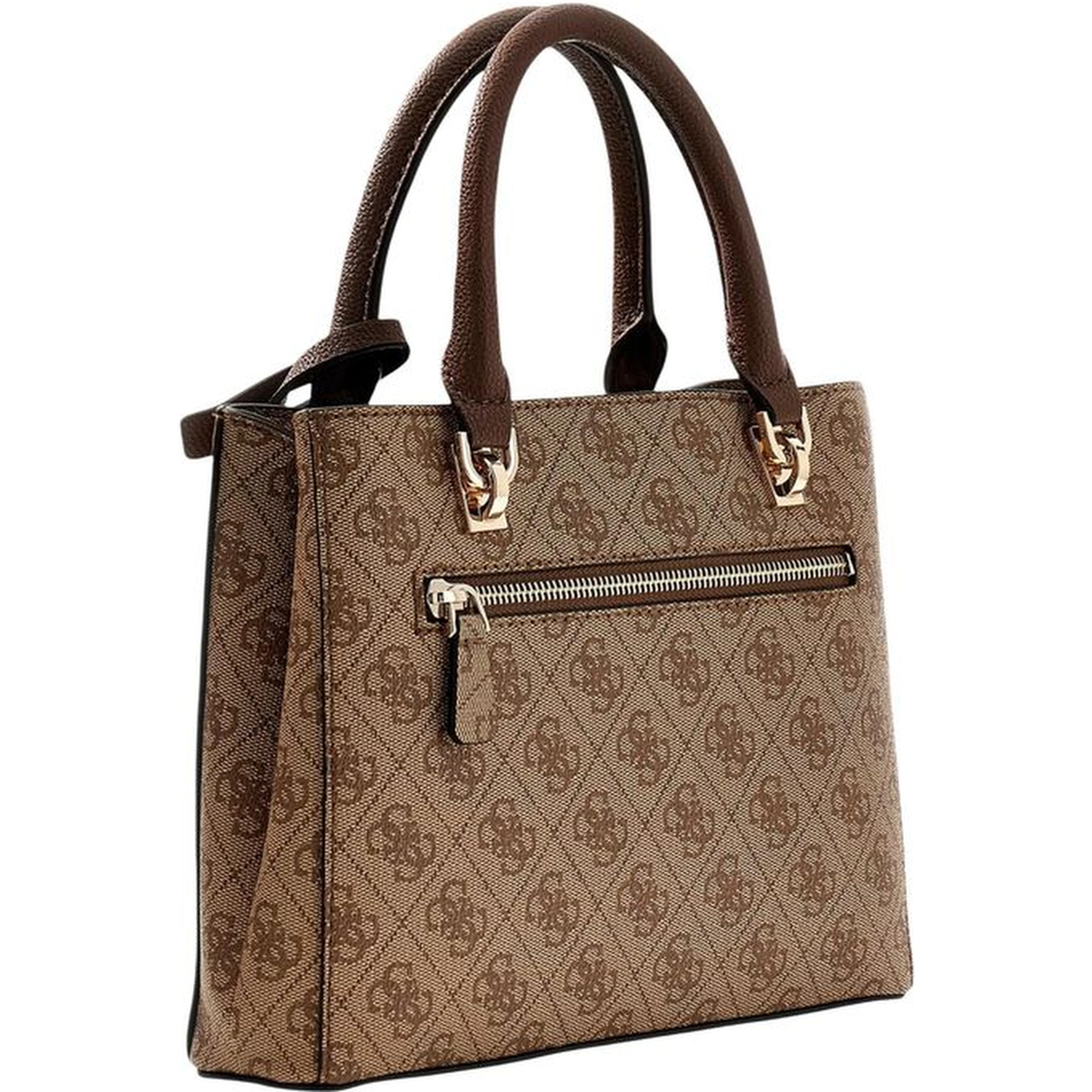 Brown Polyethylene Handbag