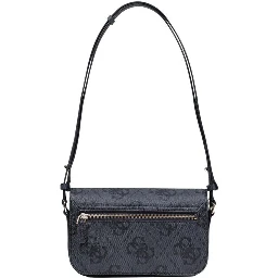 Gray Polyethylene Handbag