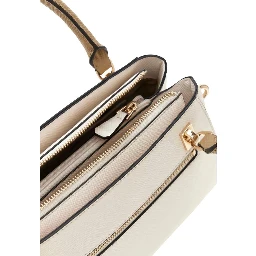 Beige Polyethylene Handbag