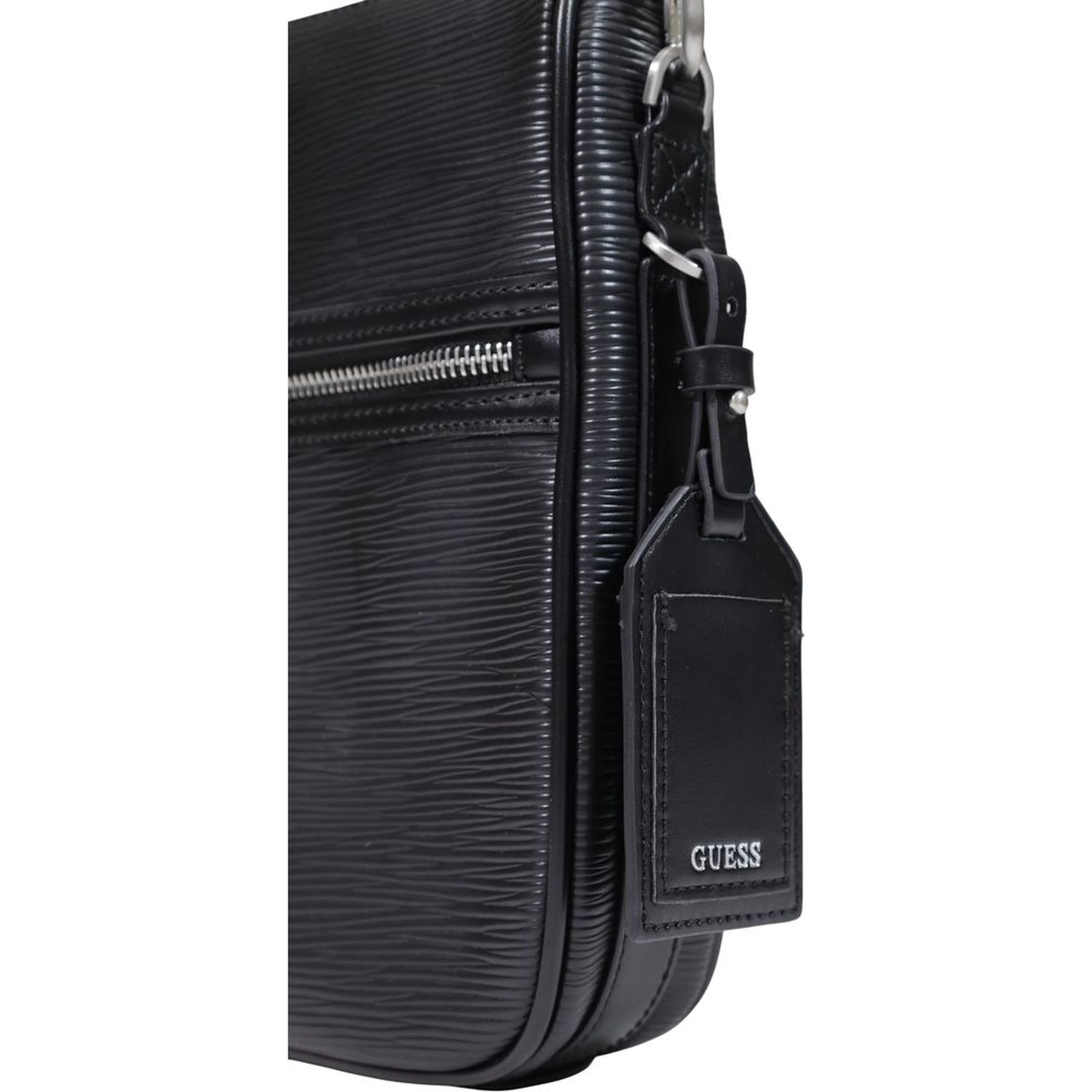 Black Polyethylene Shoulder Bag