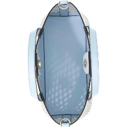 Blue Polyethylene Handbag