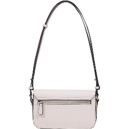 Pink Polyethylene Handbag