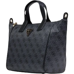 Gray Polyethylene Handbag