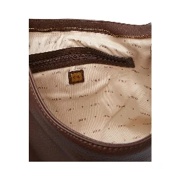 Brown Polyethylene Handbag