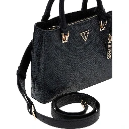 Gray Polyethylene Handbag