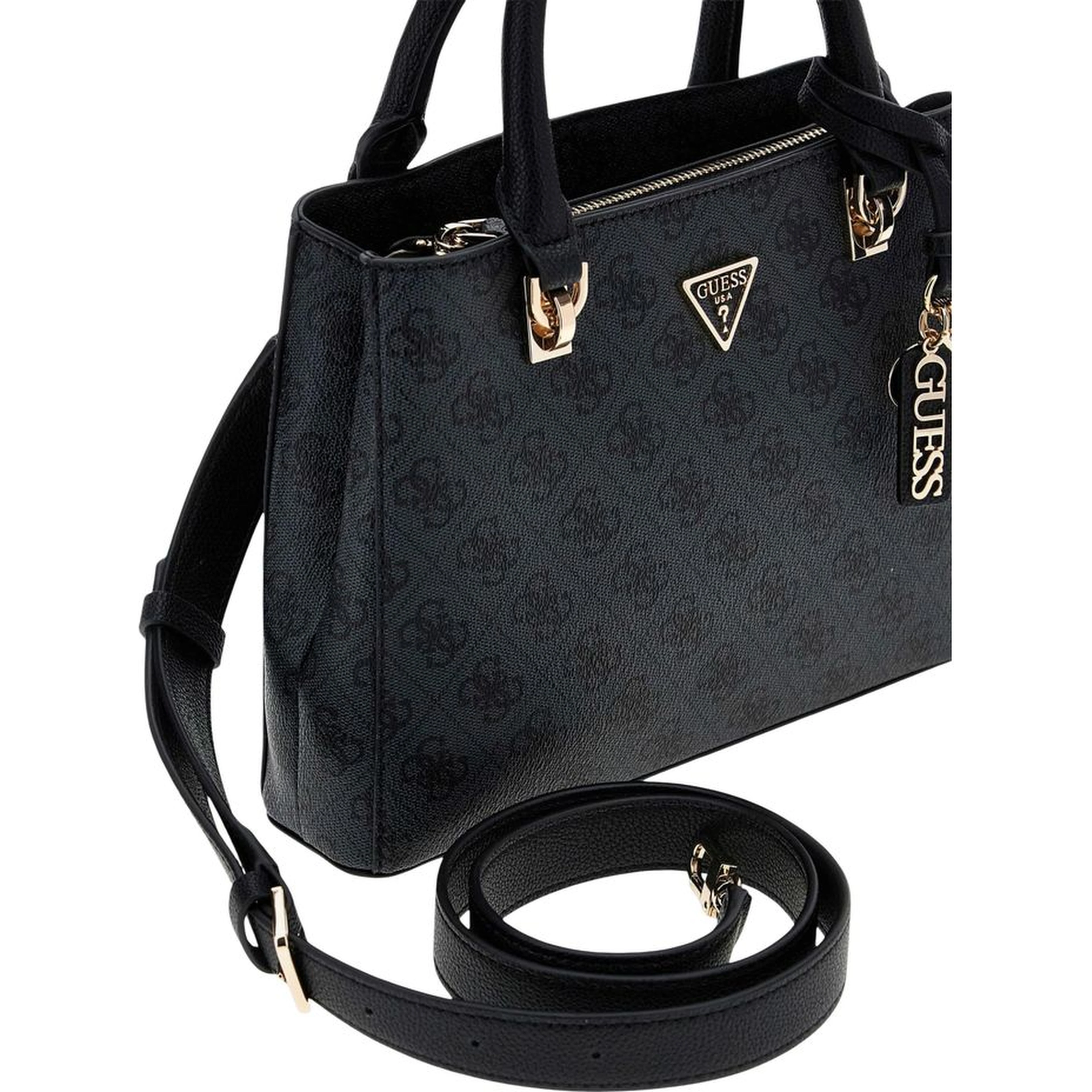 Gray Polyethylene Handbag