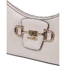 Pink Polyethylene Handbag