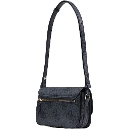 Gray Polyethylene Handbag