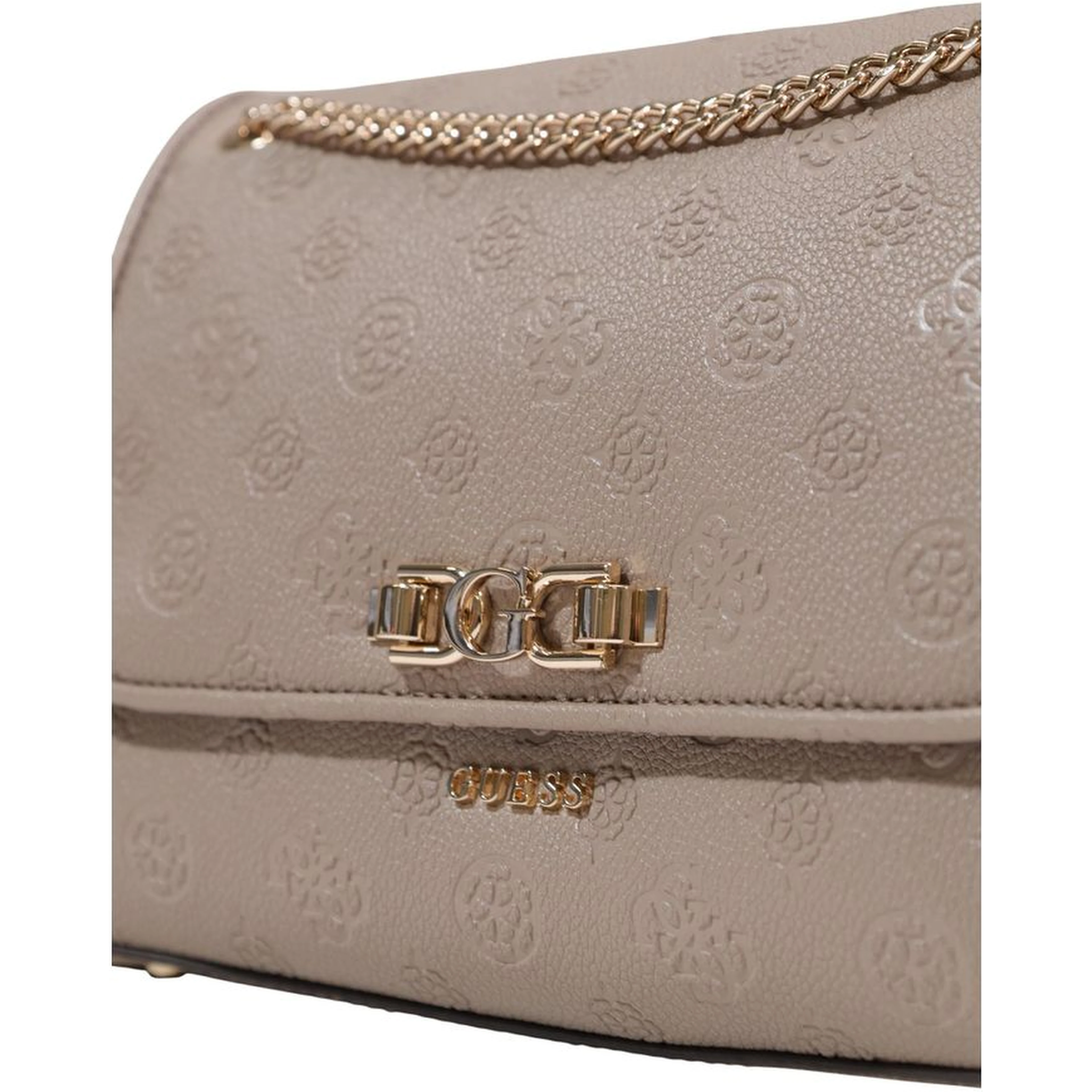 Beige Polyethylene Handbag