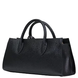 Black Polyethylene Handbag