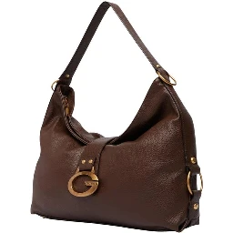 Brown Polyethylene Handbag