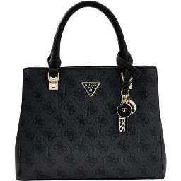 Gray Polyethylene Handbag