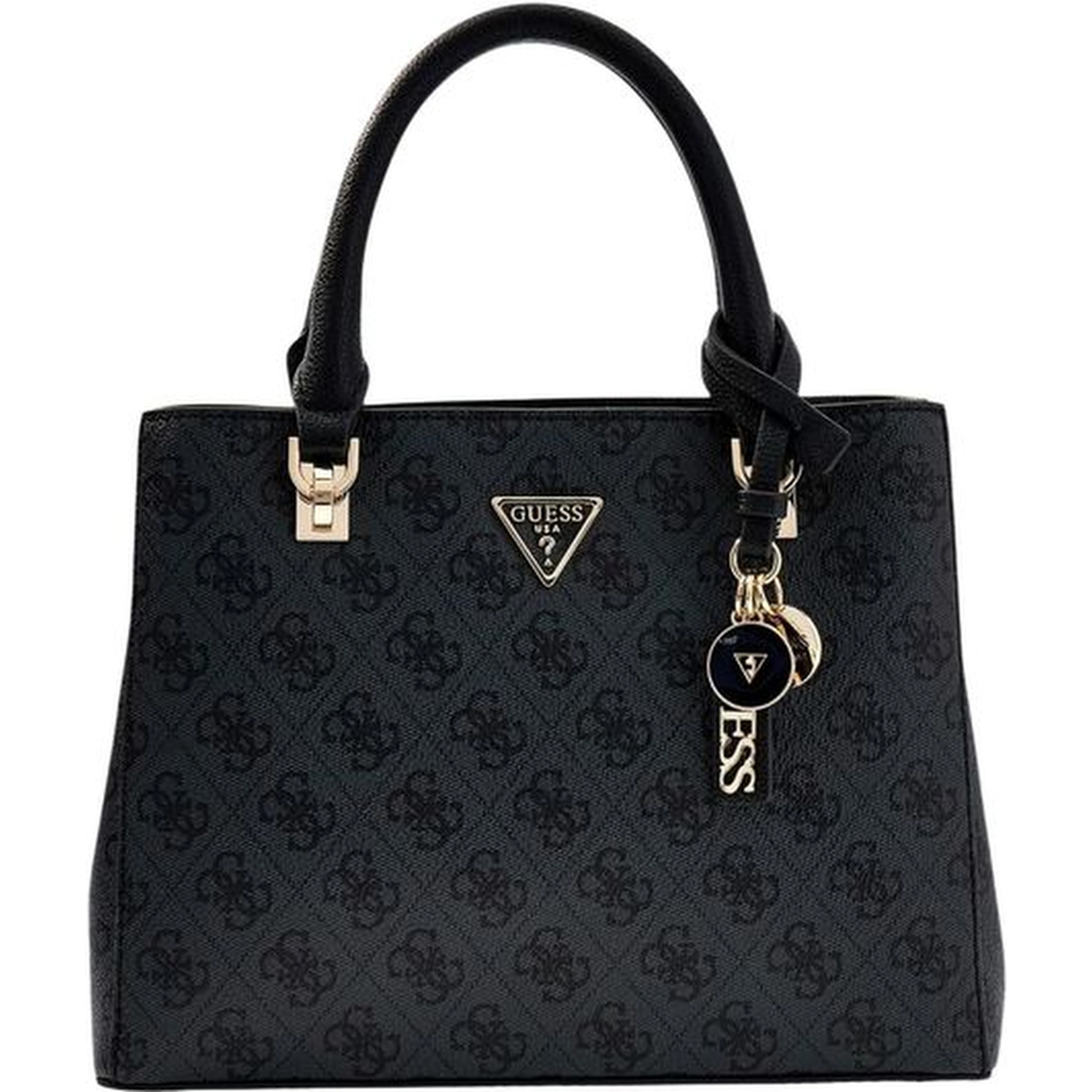 Gray Polyethylene Handbag