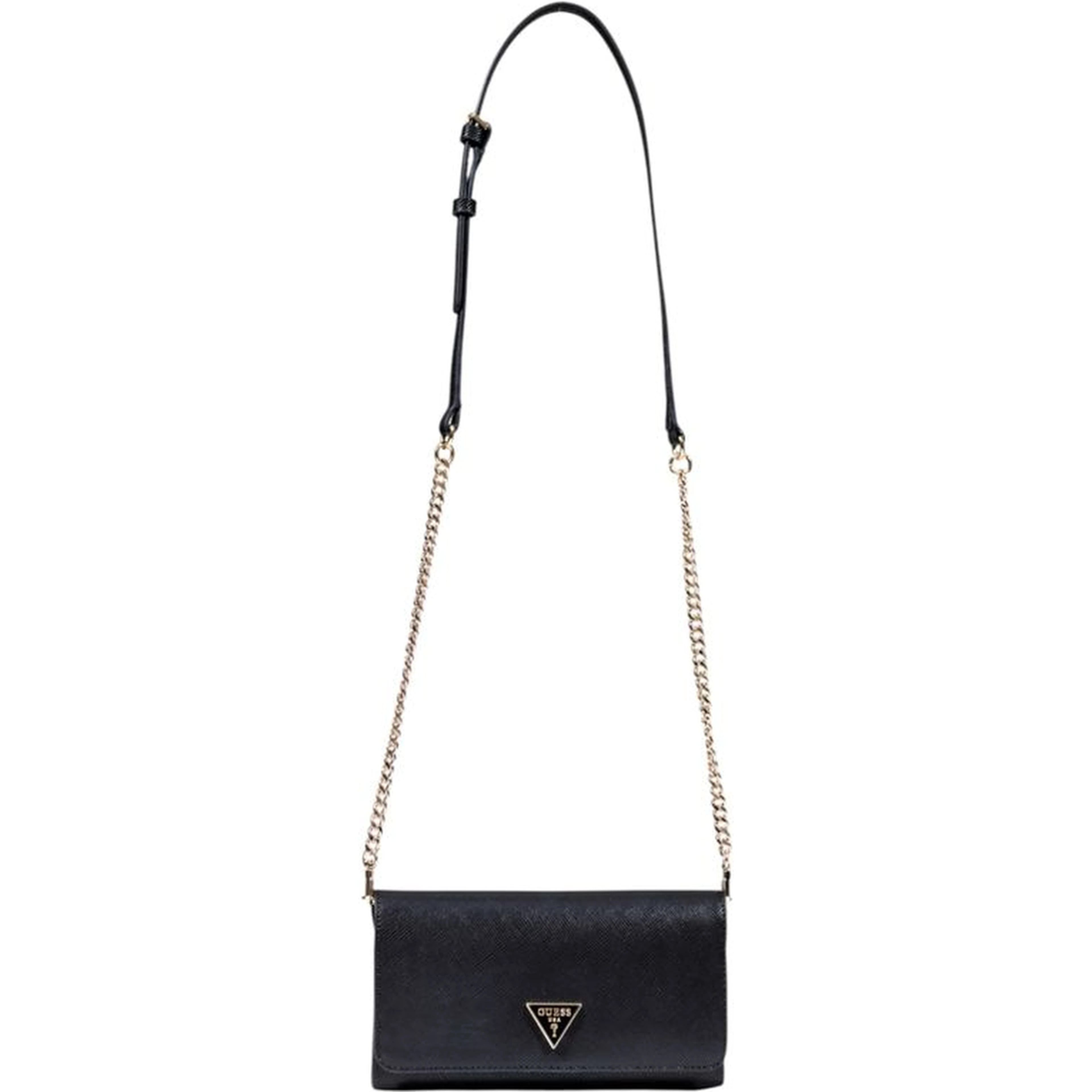 Black Polyethylene Clutch Bag