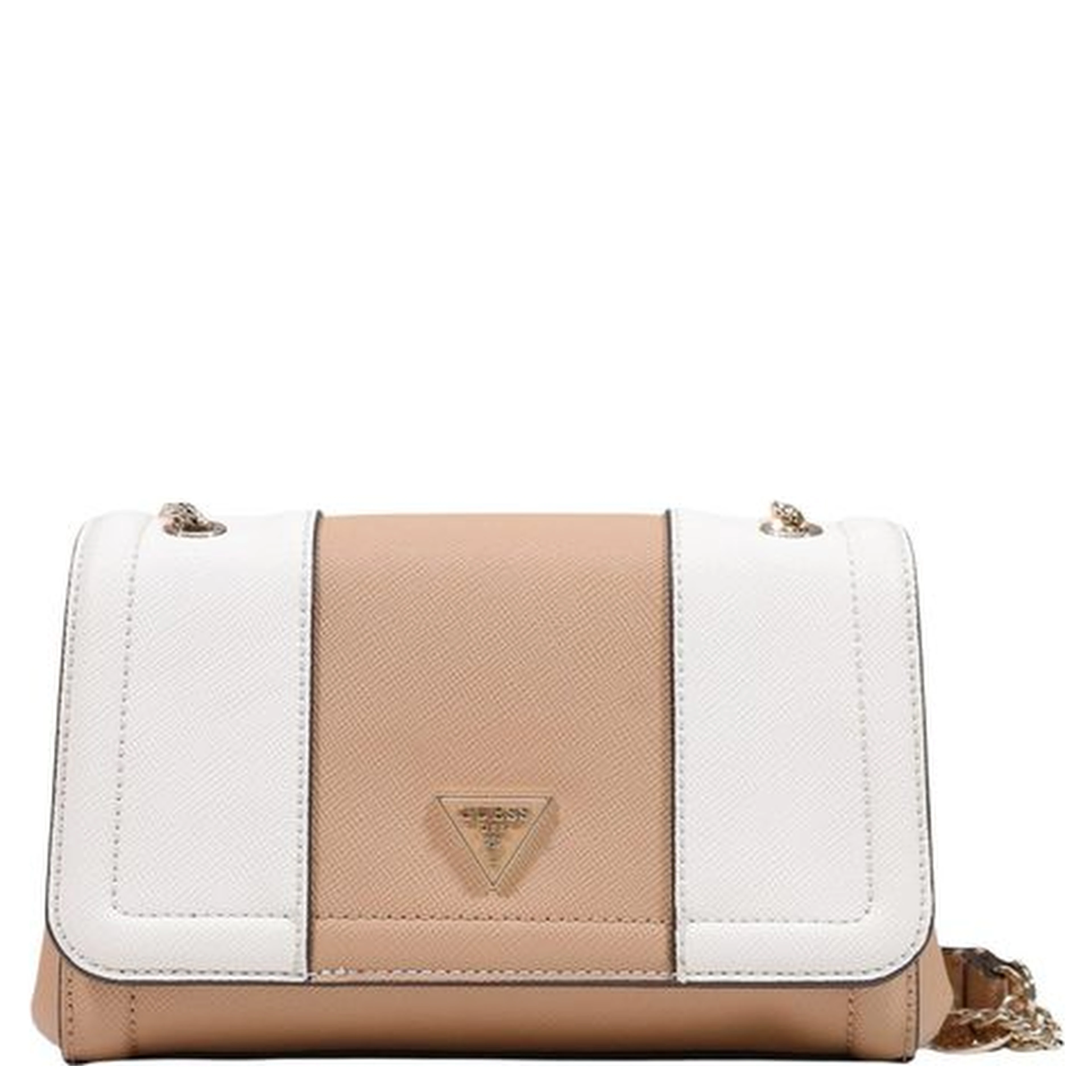 Beige Polyethylene Handbag