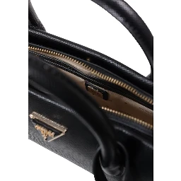 Black Polyethylene Handbag