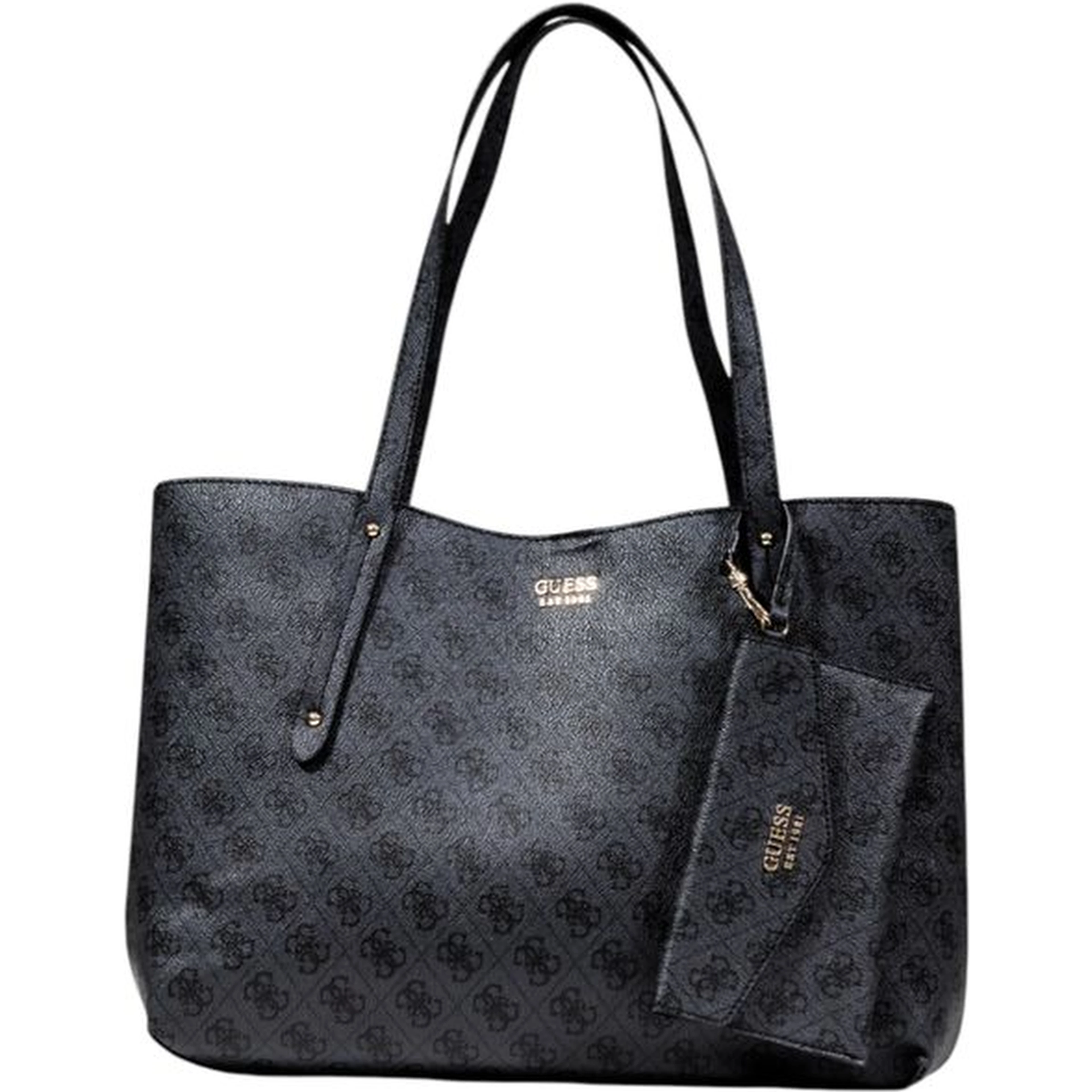 Gray Polyethylene Handbag
