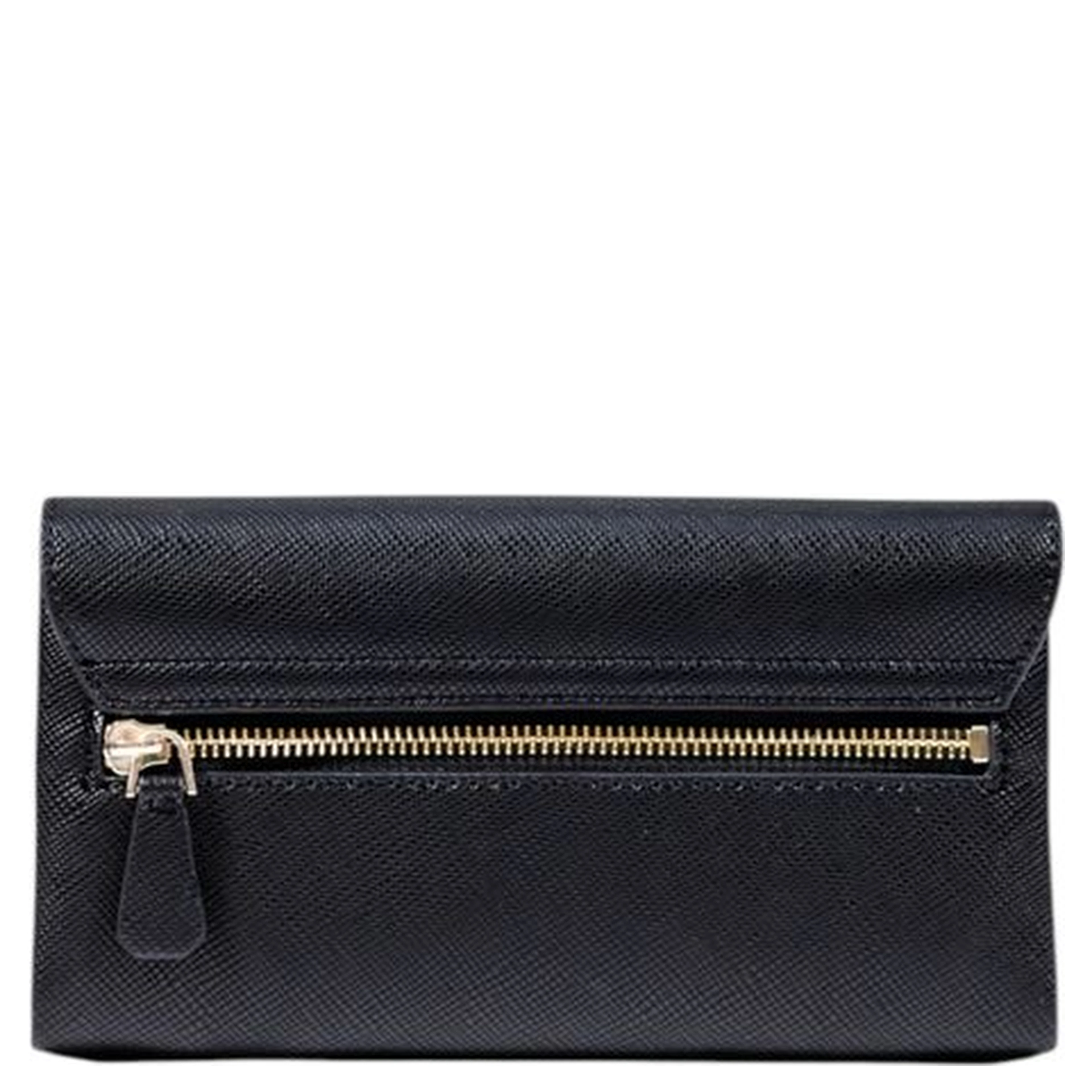 Black Polyethylene Clutch Bag
