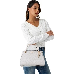 White Polyethylene Handbag