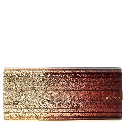 Multicolor Viscose Clutch Bag