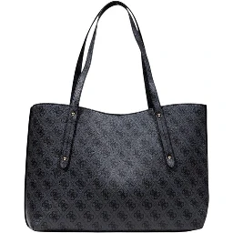 Gray Polyethylene Handbag