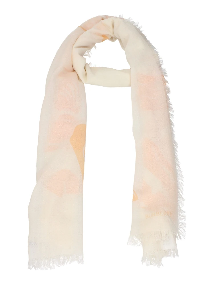 Beige Wool Scarf