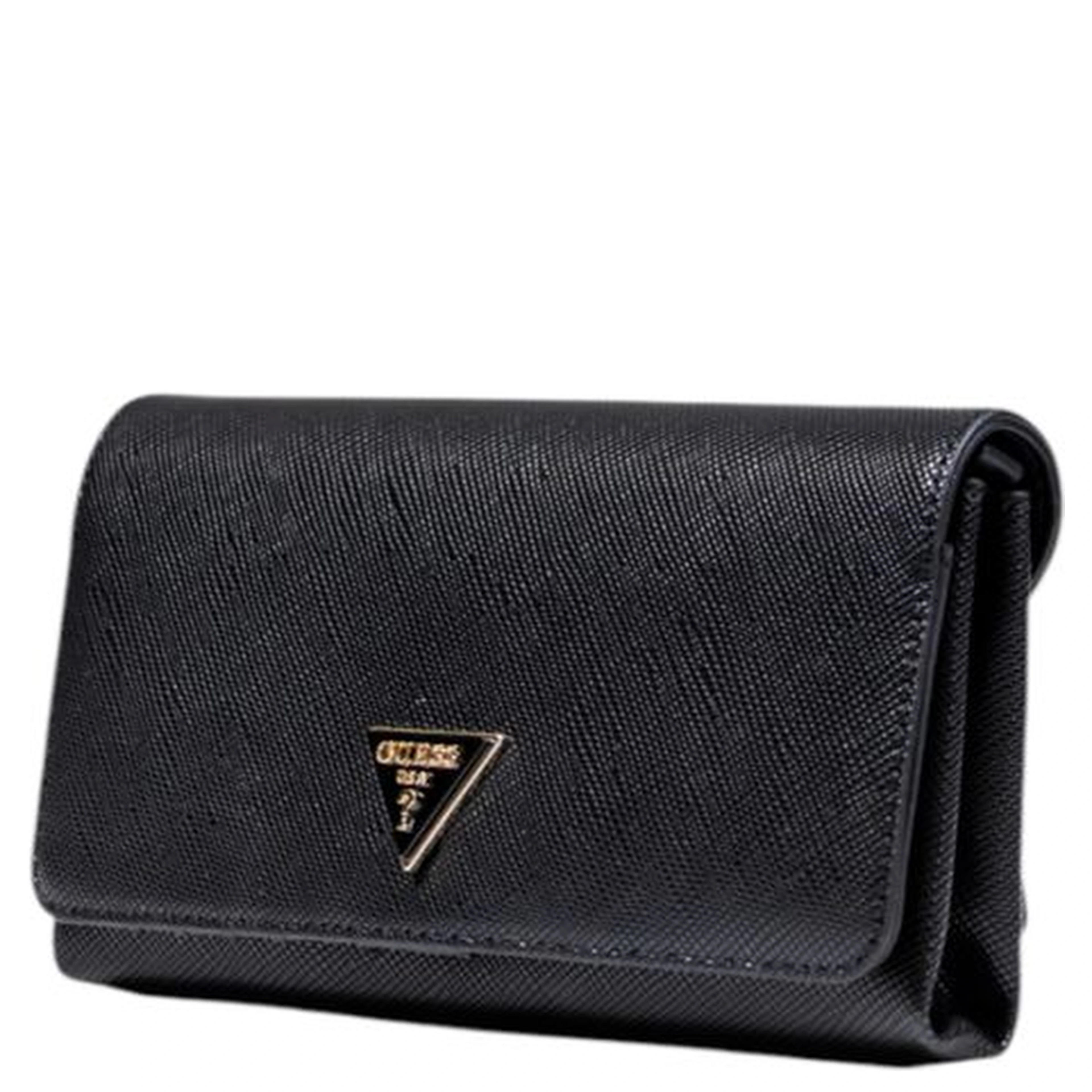 Black Polyethylene Clutch Bag
