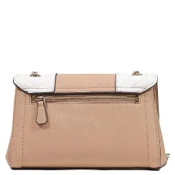 Beige Polyethylene Handbag
