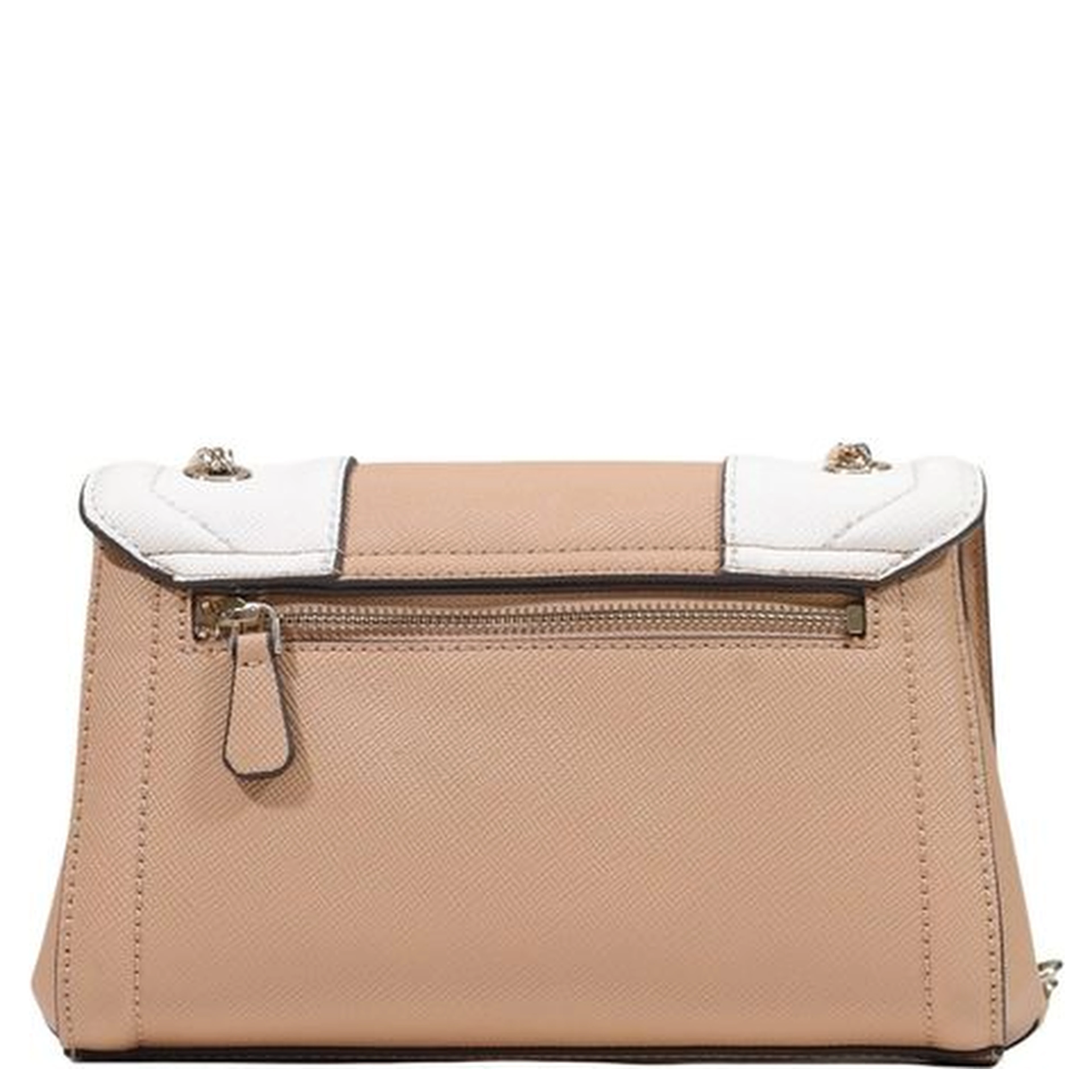 Beige Polyethylene Handbag