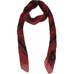 Red Cotton Foulard