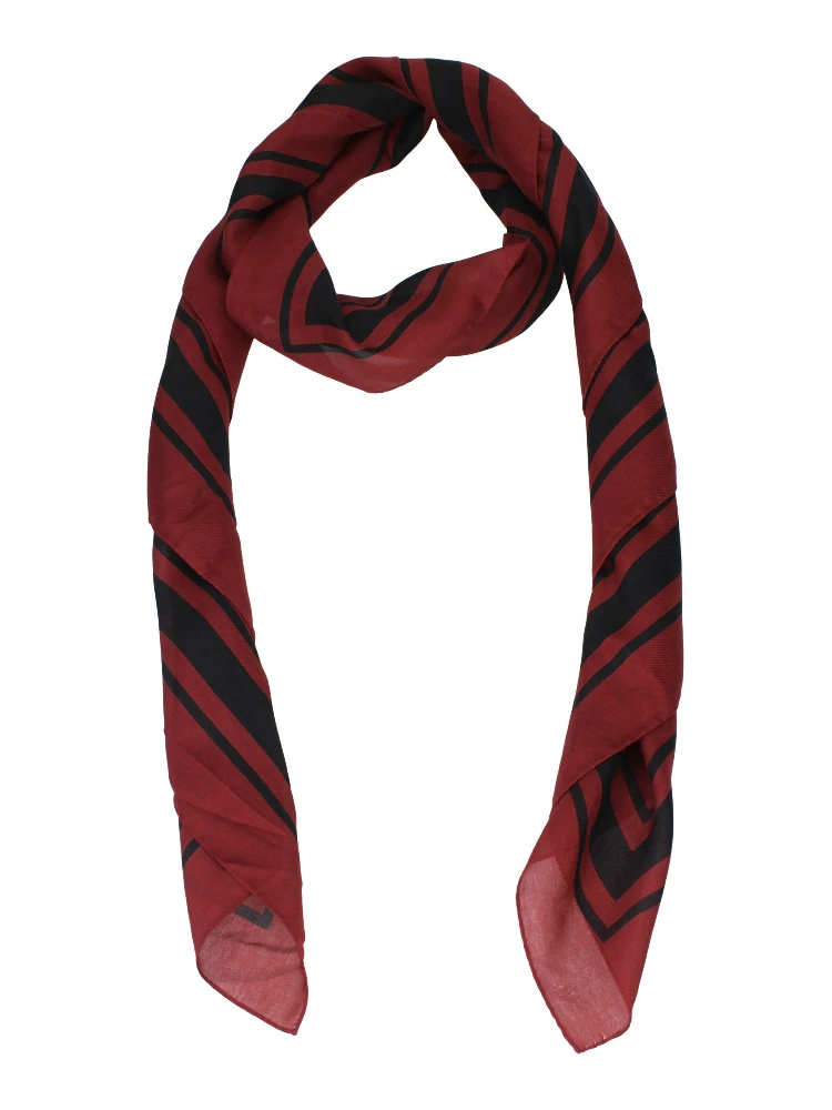 Red Cotton Foulard