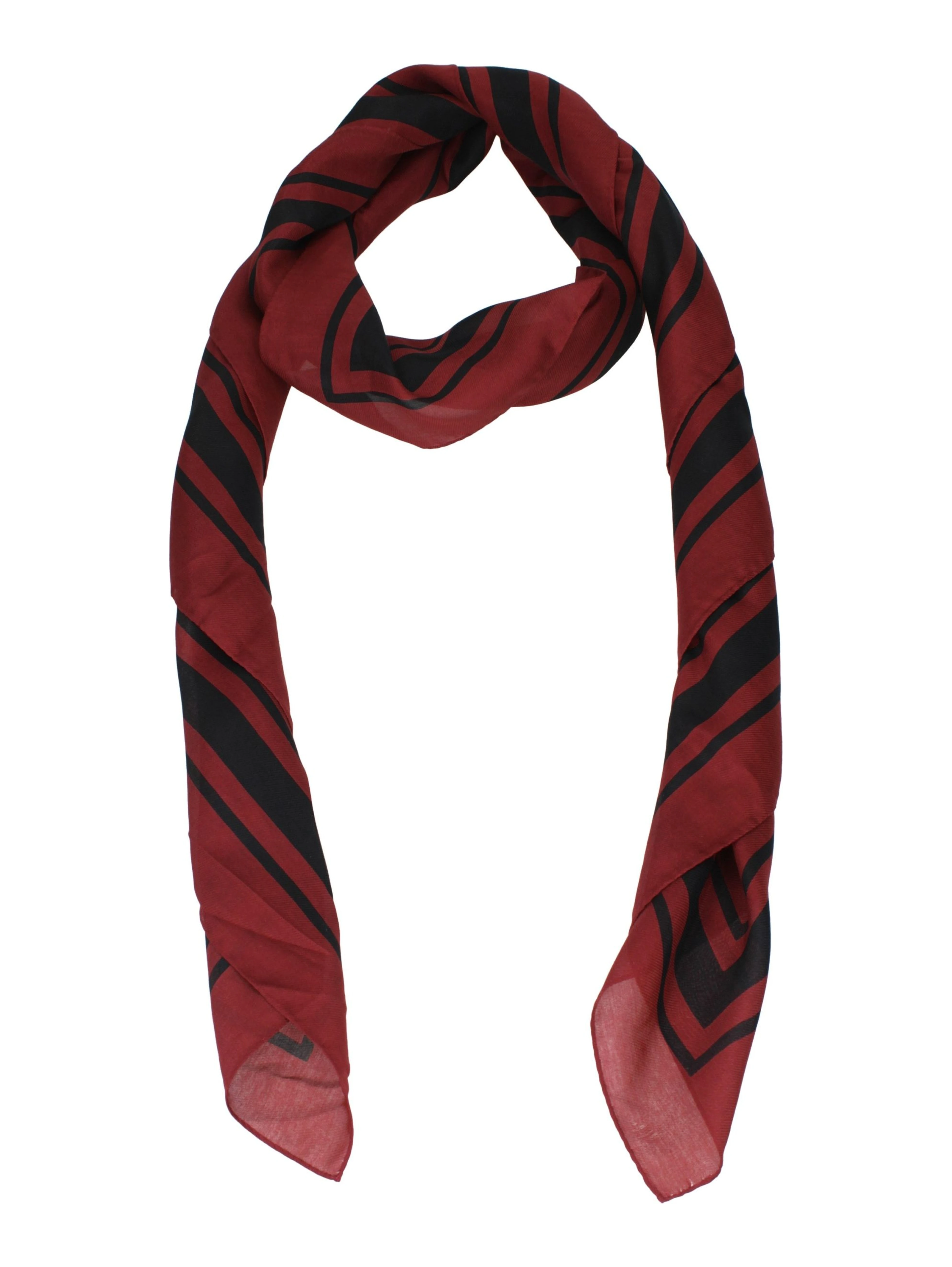 Red Cotton Foulard