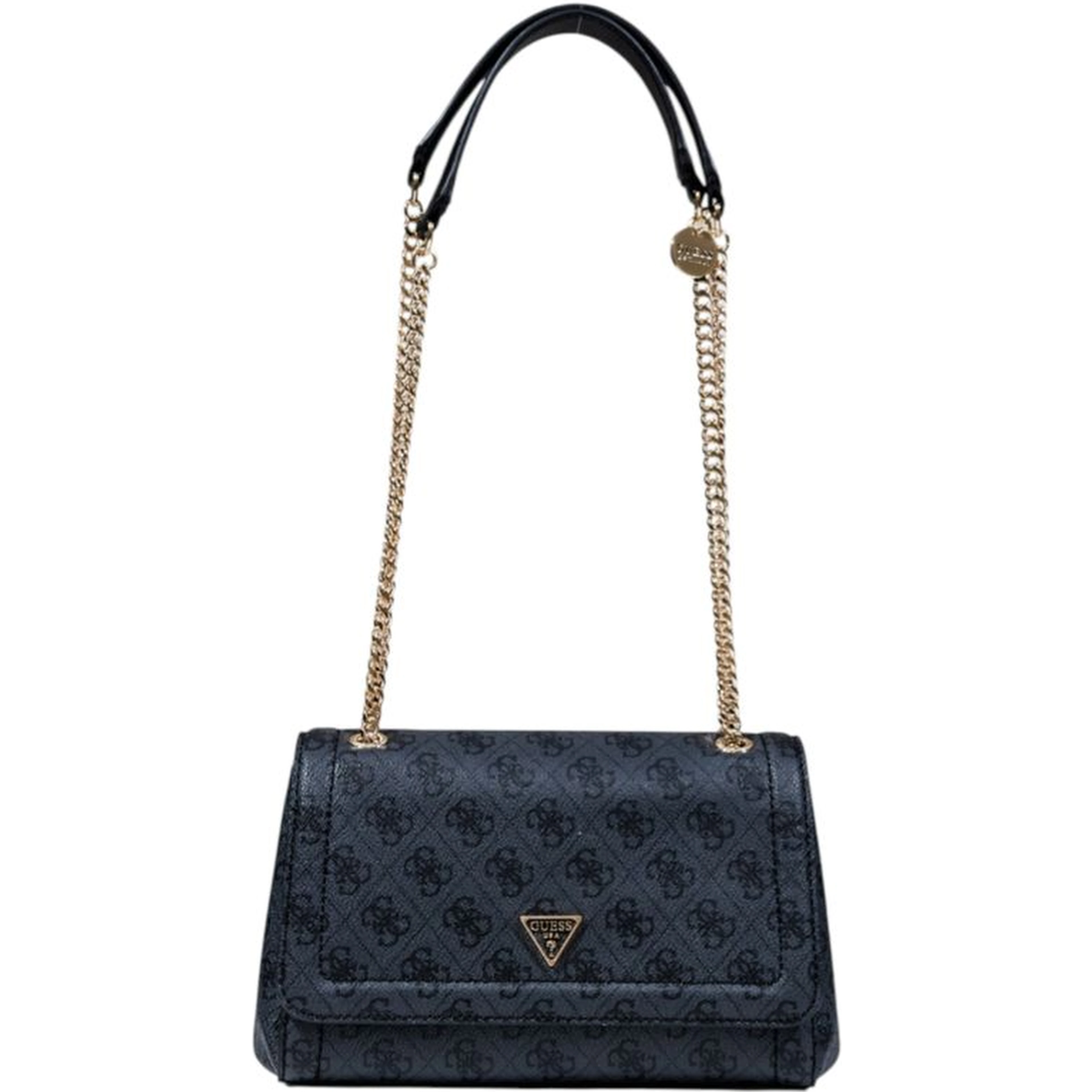 Gray Polyethylene Handbag
