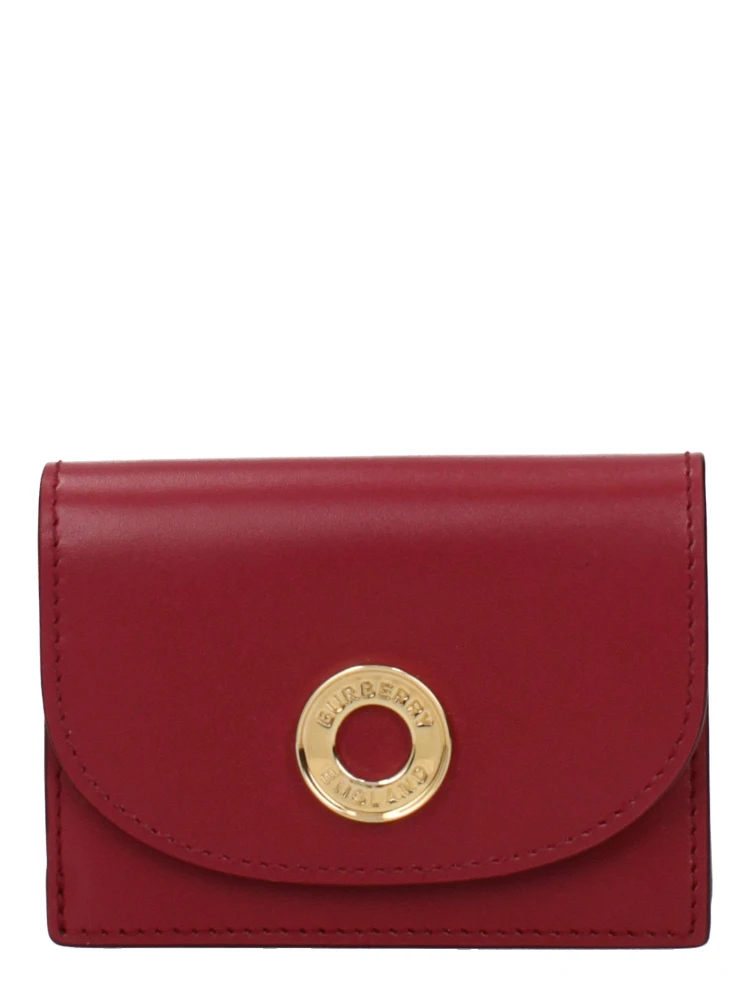 Pink Leather Cardholder