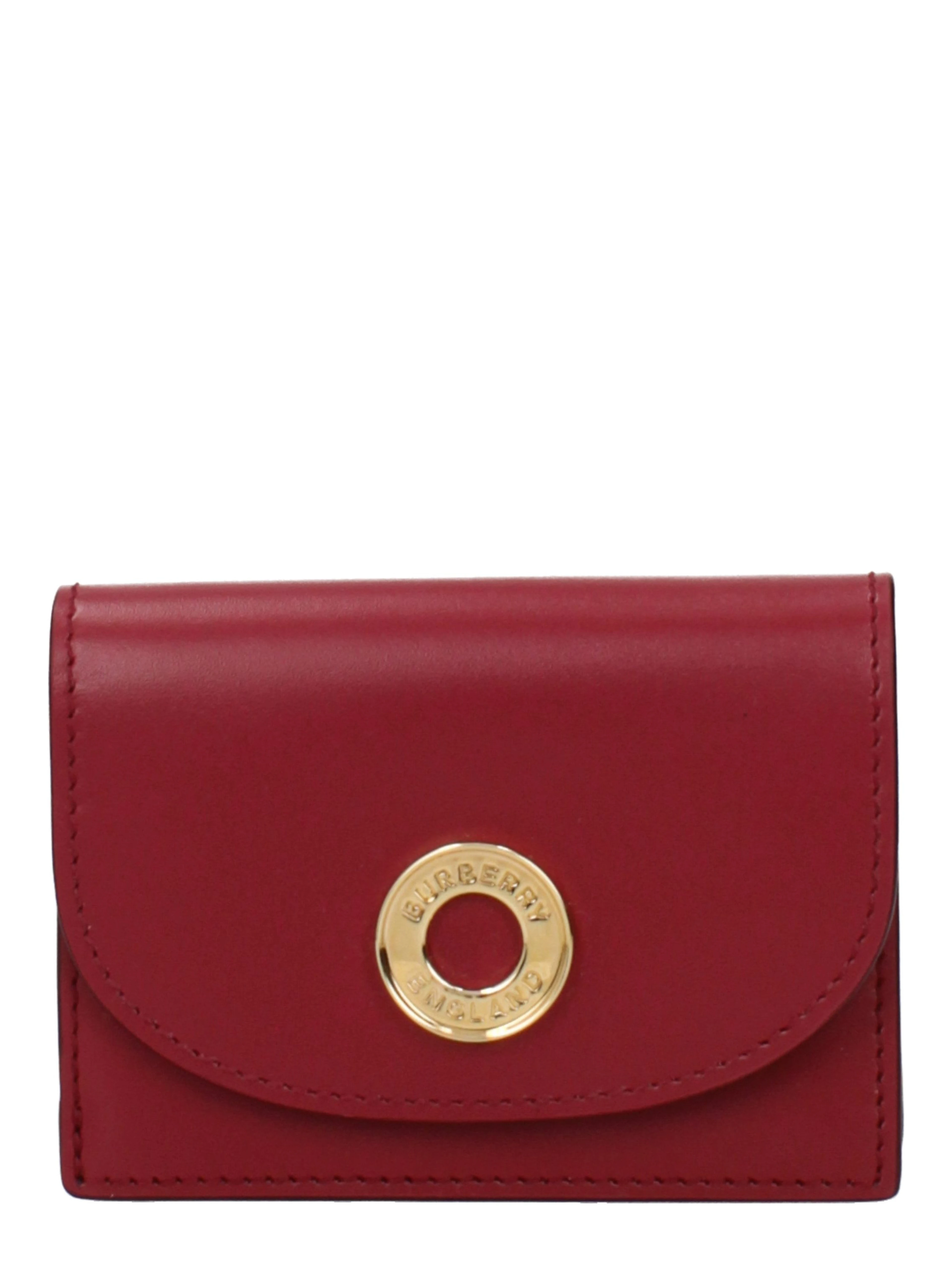 Pink Leather Cardholder
