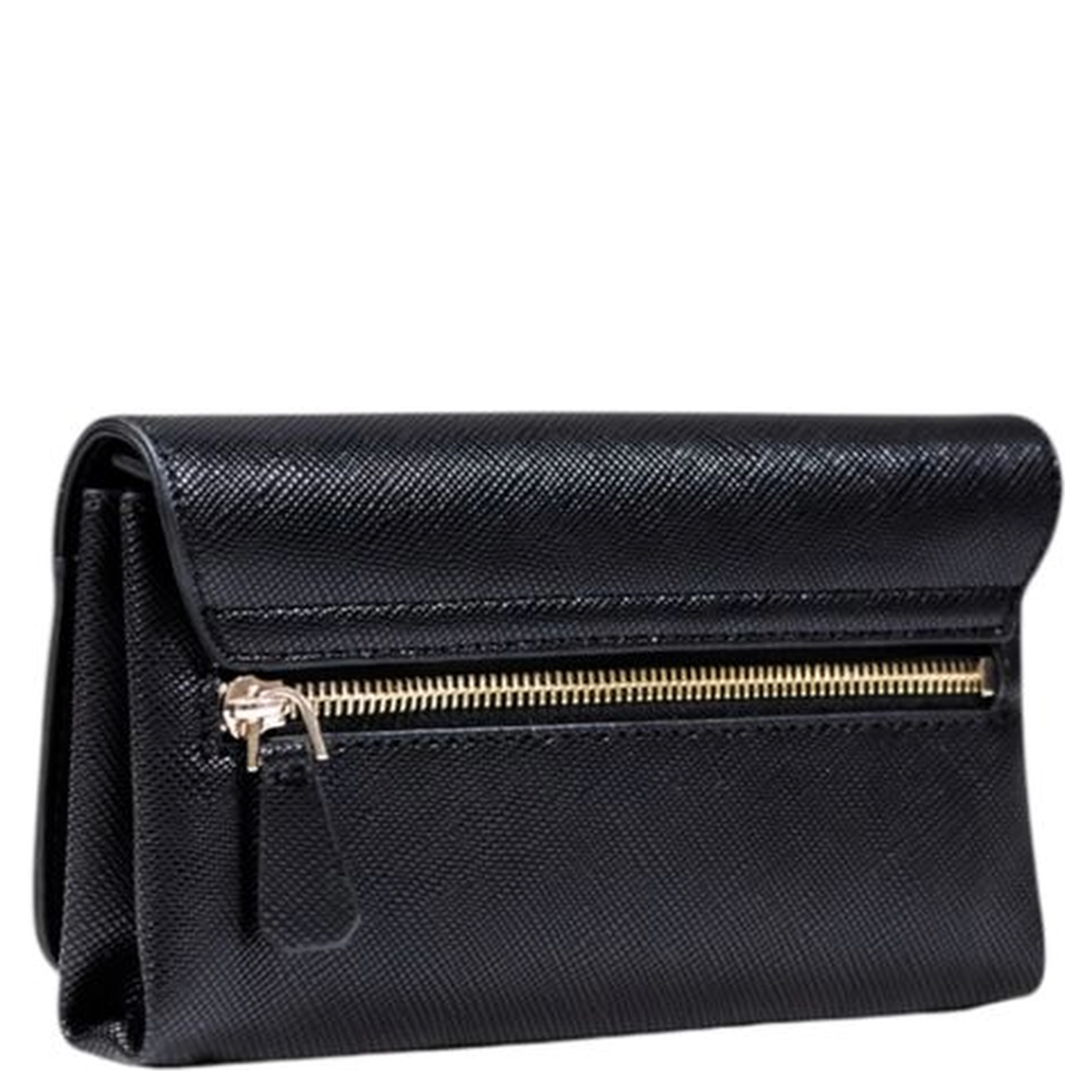 Black Polyethylene Clutch Bag
