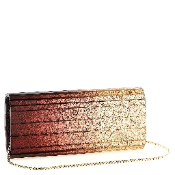 Multicolor Viscose Clutch Bag