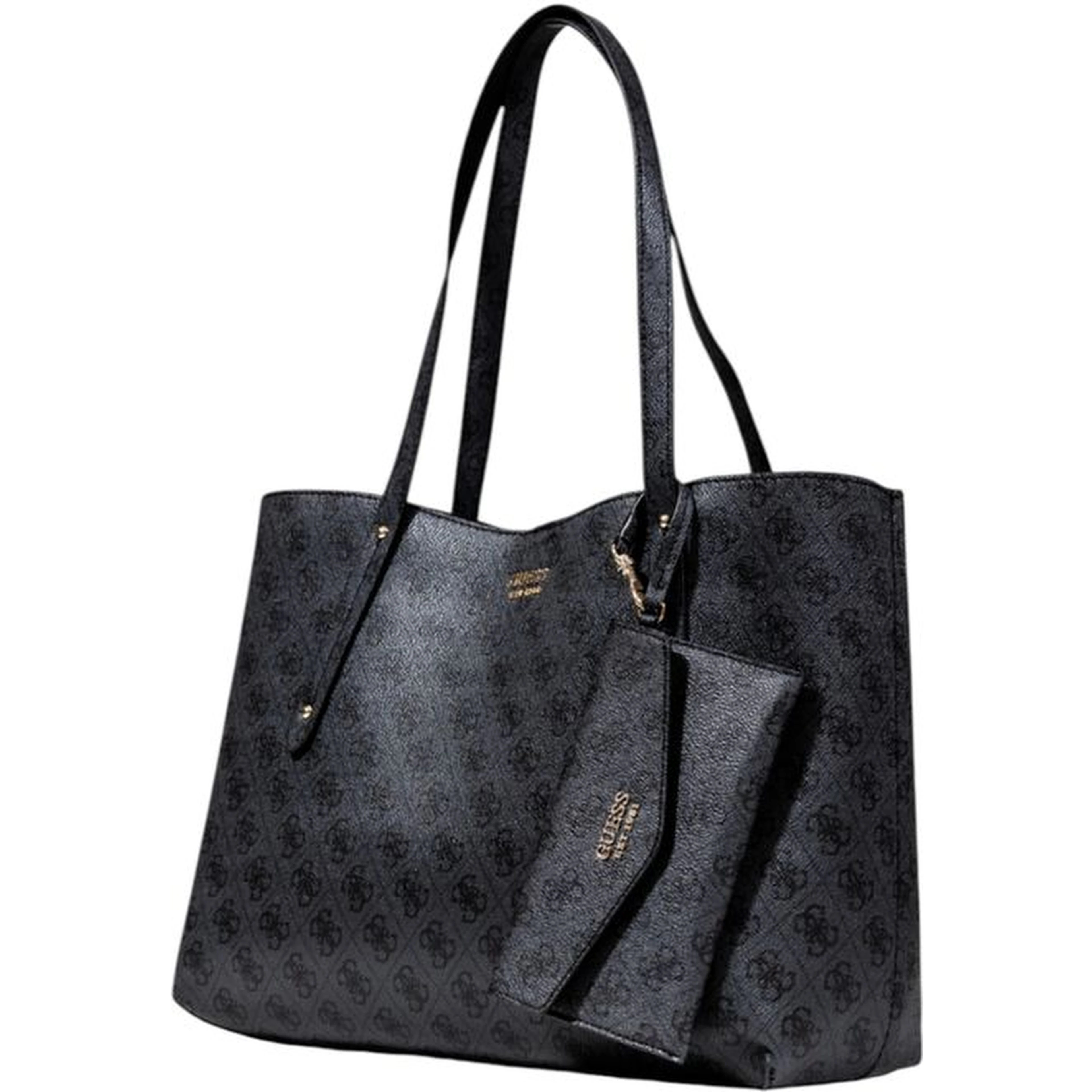 Gray Polyethylene Handbag
