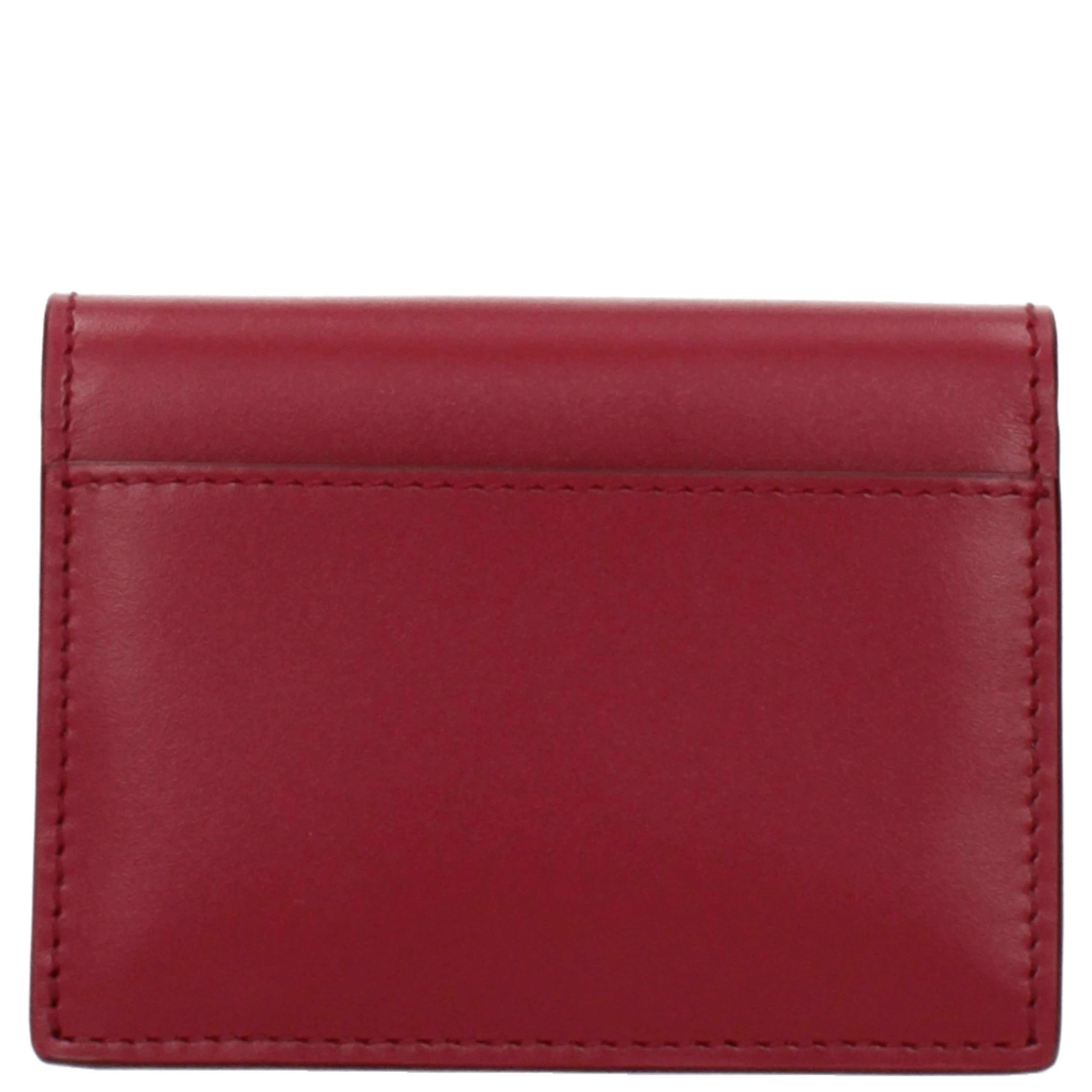 Pink Leather Cardholder