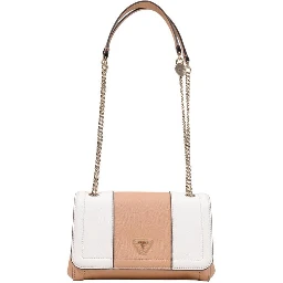 Beige Polyethylene Handbag